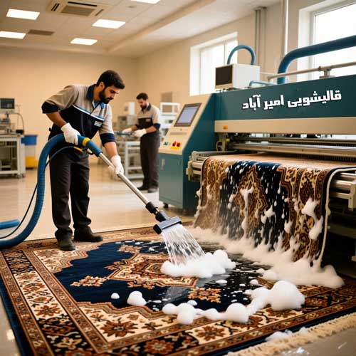 شستشو فرش ماشینی