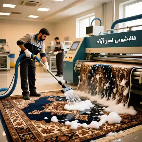 شستشو فرش ماشینی